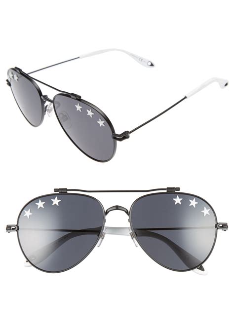 Givenchy 58MM Aviator Sunglasses on SALE 